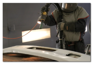 sandblasting